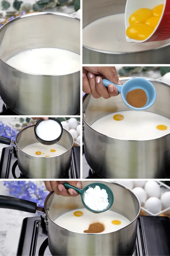 Making of Pastry Cream 