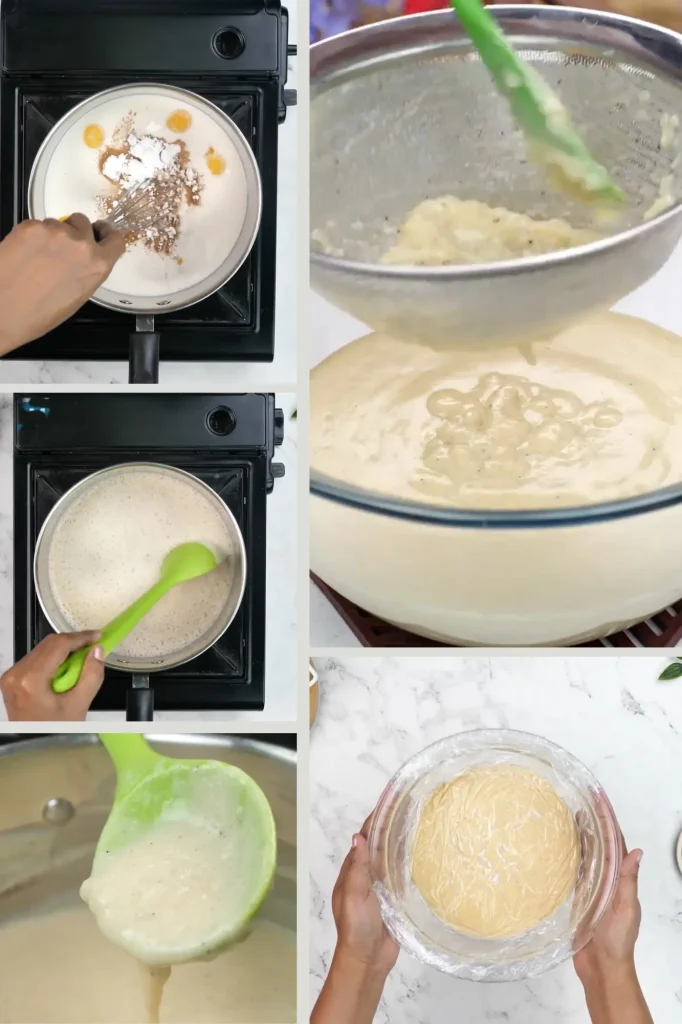 Final Steps of making of Pastry Cream 