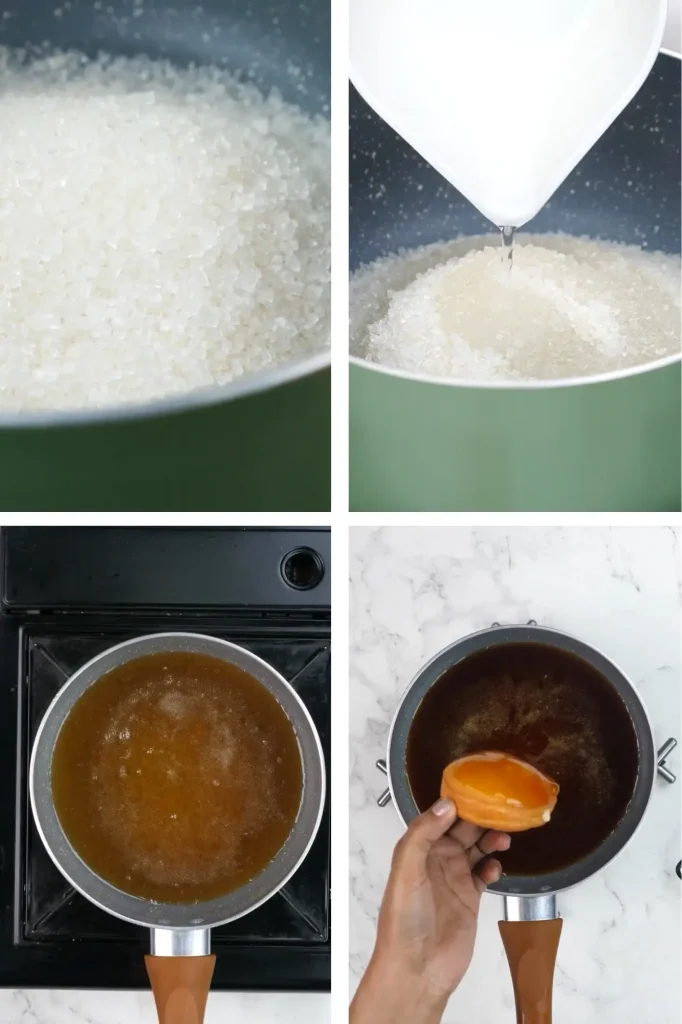 Making of Caramel Coating