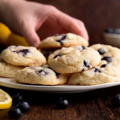 Lemon Blueberry Cookies