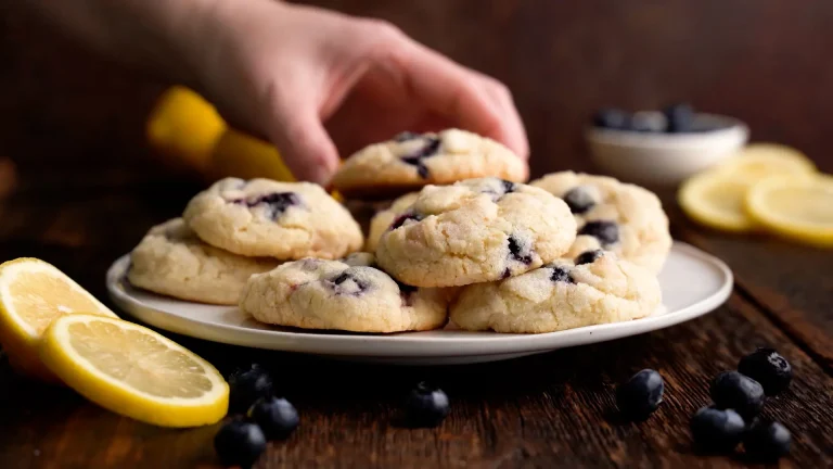 Lemon Blueberry Cookies